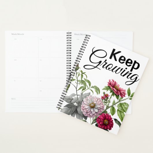  Bloemen Positief Quote Wildflower Planner (Display)