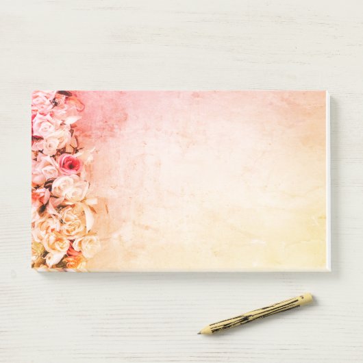 Bloemen Post-it® Notes (Op bureau)