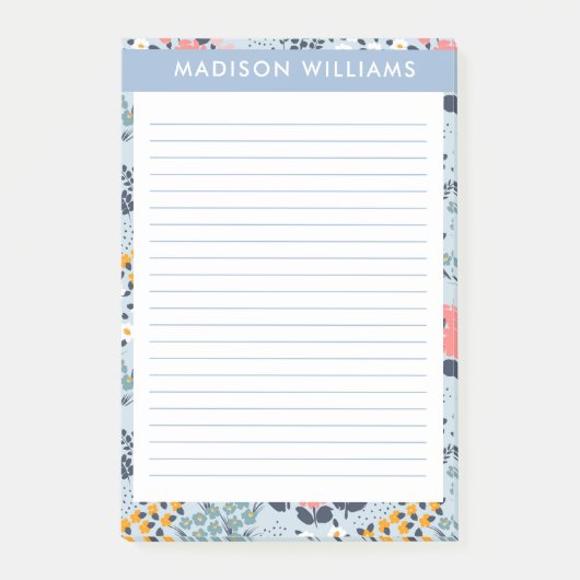Bloemen Post-it® Notes (Voorkant)