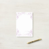 Bloemen Post-it® Notes (Op bureau)