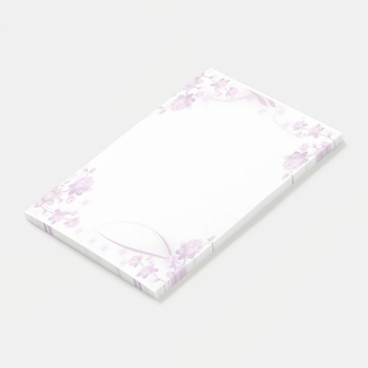 Bloemen Post-it® Notes (Schuin)