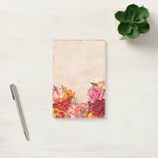 bloemen Post-it® notes 4 x 6 (Kantoor)