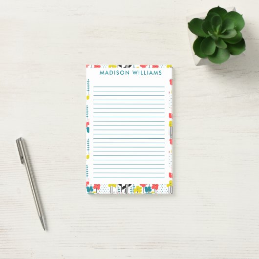 Bloemen post-it notities post-it® notes (Kantoor)
