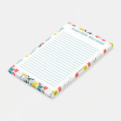 Bloemen post-it notities post-it® notes (Schuin)