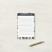 Bloemen post-it notities post-it® notes (Op bureau)