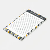 Bloemen post-it notities post-it® notes (Schuin)