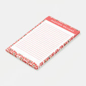 Bloemen post-it notities post-it® notes (Schuin)