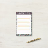 Bloemen post-it notities post-it® notes (Op bureau)