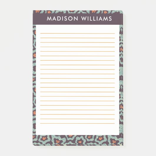 Bloemen post-it notities post-it® notes (Voorkant)