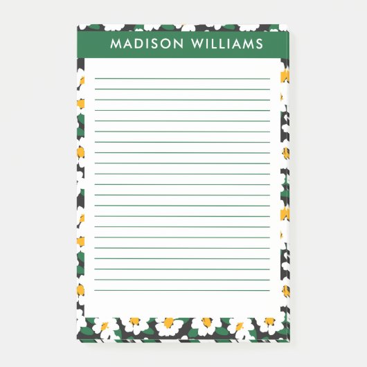 Bloemen post-it notities post-it® notes (Voorkant)