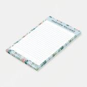 Bloemen post-it notities post-it® notes (Schuin)