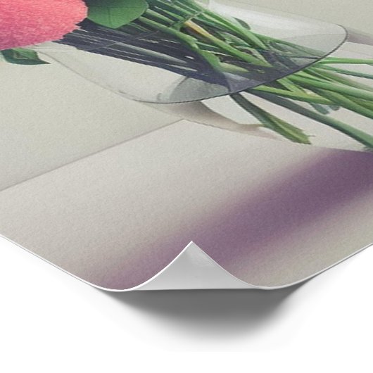 Bloemen Poster (Hoek)