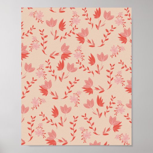Bloemen Poster (Voorkant)