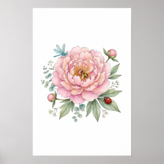 bloemen poster