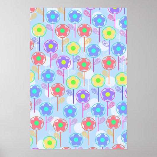 Bloemen Poster (Voorkant)