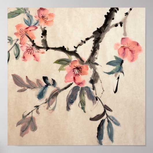 Bloemen Poster (Voorkant)