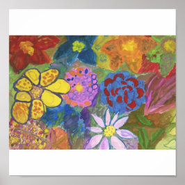 bloemen poster