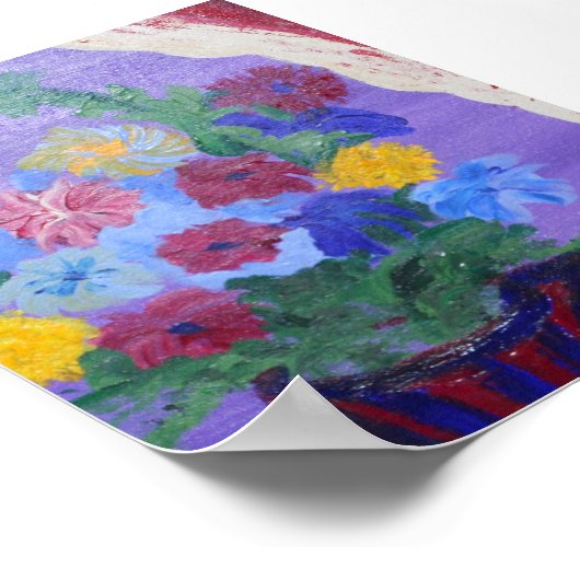 bloemen poster (Hoek)