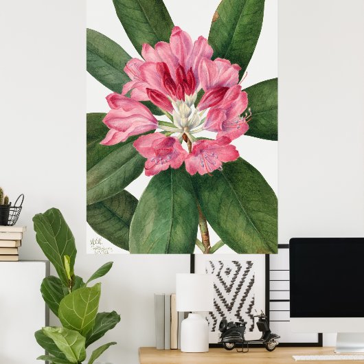 Bloemen Poster (Thuiskantoor)