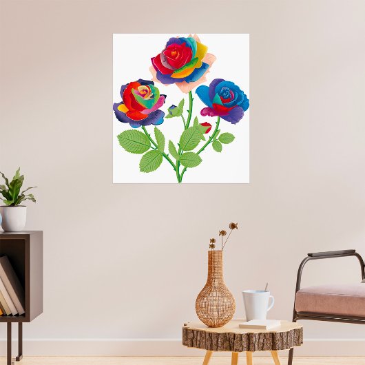 bloemen poster