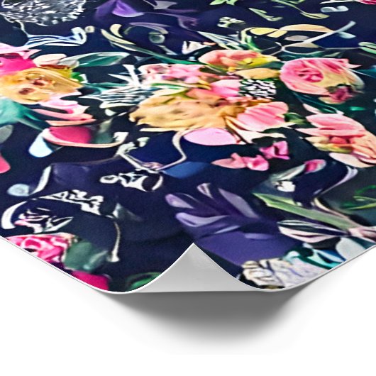  bloemen poster (Hoek)