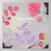 Bloemen Poster (Voorkant)