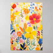 bloemen poster (Voorkant)
