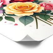 Bloemen Poster (Hoek)