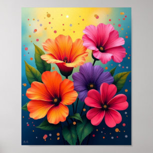 Bloemen Poster