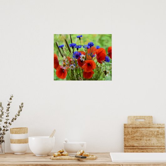 Bloemen Poster (Keuken)
