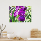 bloemen poster (Keuken)