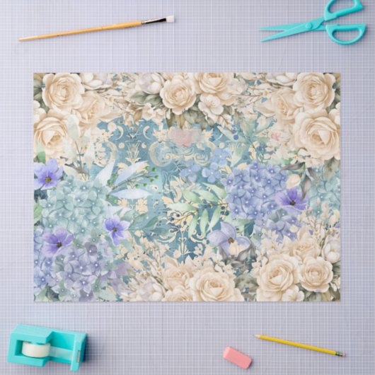 Bloemen Potpourri Decoupage Tissuepapier (Craft)