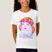 Bloemen Prinses T-shirt (Voorkant)