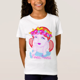 Bloemen Prinses T-shirt