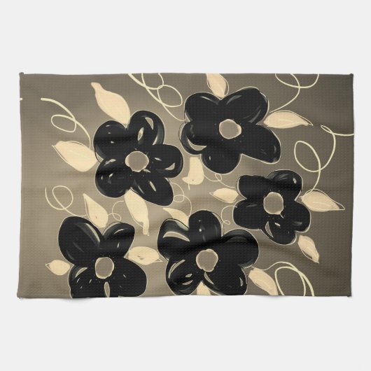  Bloemen Print Theedoek (Horizontaal)