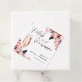 Bloemen & Prosecco Bloemrijke Bruidsdouche Bedankjes Labels (In situ)