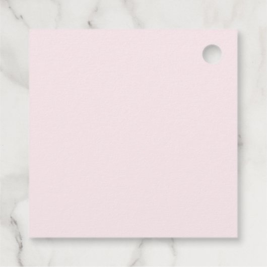 Bloemen & Prosecco Bloemrijke Bruidsdouche Bedankjes Labels (Achterkant)