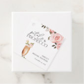 Bloemen & Prosecco Bloemrijke Bruidsdouche Bedankjes Labels (In situ)