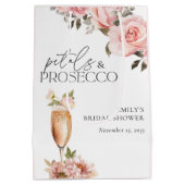 Bloemen & Prosecco Bloemrijke Bruidsdouche Medium Cadeauzakje (Achterkant)