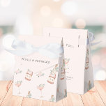 Bloemen & Prosecco Bruidsdouche Bachelorette Bedankdoosjes<br><div class="desc">Deze charmante bruidsmeertjes-suite, getiteld "Bloemblaadjes & Prosecco", straalt elegant en verfijning uit. De collectie heeft een delicate roze achtergrond met zachte bloemaccenten, waardoor een romantische en sprookjesachtige sfeer ontstaat. In het midden van het ontwerp staat een prachtig geïllustreerde fles prosecco en een bijpassend coupeglas, elk met monogramdetails, die de feestelijke...</div>