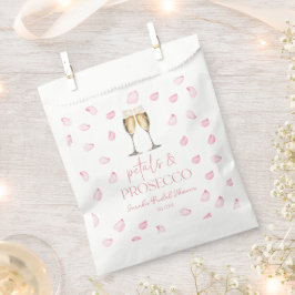 Bloemen & Prosecco Champagne Bruidsdouche  Bedankzakje