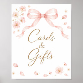 Bloemen & Prosecco Kaarten & Cadeaus Bord Poster