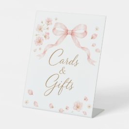 Bloemen & Prosecco Kaarten & Cadeaus Bord Reclamebord Met Voetstuk