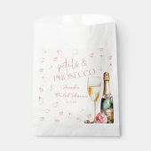 Bloemen & Prosecco Mimosa Champagne Bruidsmeisje Bedankzakje (Voorkant)