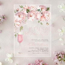 Bloemen & Prosecco Moderne Roze Bloemrijke Bruids-