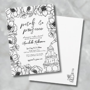 Bloemen & Prosecco Whimsicale Bruidsfeest met Bloe Kaart