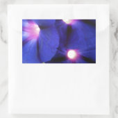 Bloemen Rechthoekige Sticker (Tas)