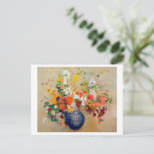 Bloemen, Redon Briefkaart (Staand voorkant)