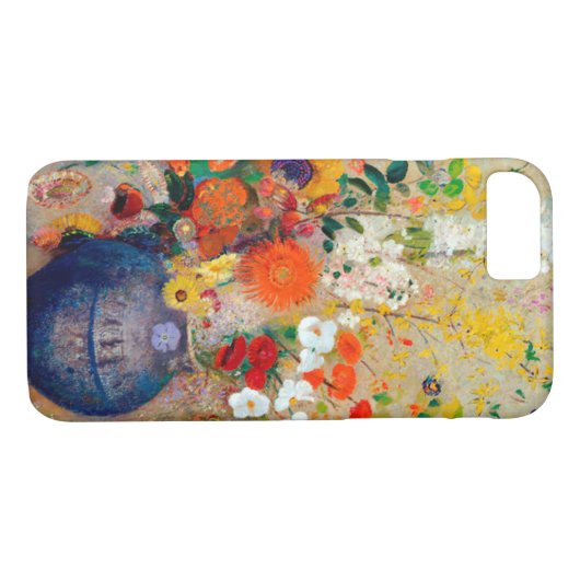 Bloemen, Redon Case-Mate iPhone Case (Achterkant (Horizontaal))