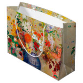 Bloemen, Redon Large Cft Bag Groot Cadeauzakje (Achterkant Gekanteld)